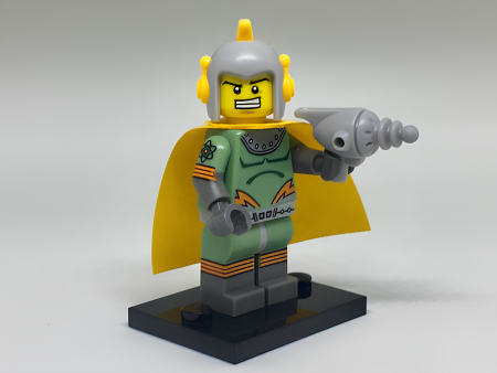 Минифигурка LEGO Collectible Retro Space Hero, Series 17 col17-11 71018